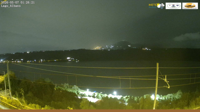 immagine della webcam nei dintorni di Pomezia: webcam Castel Gandolfo