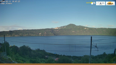 immagine della webcam nei dintorni di Roma Est: webcam Castel Gandolfo