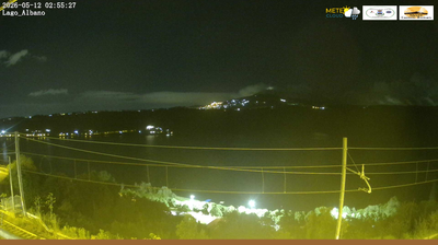 immagine della webcam nei dintorni di Roma Est: webcam Castel Gandolfo
