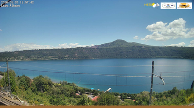 immagine della webcam nei dintorni di Rocca di Papa: webcam Castel Gandolfo