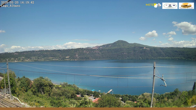 immagine della webcam nei dintorni di Roma EUR: webcam Castel Gandolfo