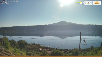 immagine della webcam nei dintorni di Roma Trevi: webcam Castel Gandolfo