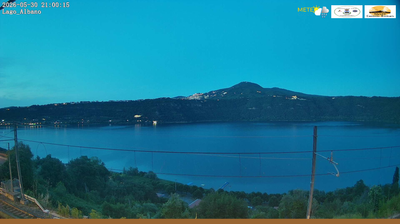 immagine della webcam nei dintorni di Rocca Priora: webcam Castel Gandolfo