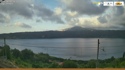 immagine della webcam nei dintorni di Roma Tuscolano: webcam Castel Gandolfo