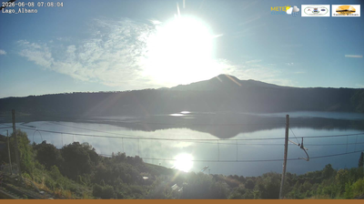immagine della webcam nei dintorni di Roma Flaminio: webcam Castel Gandolfo