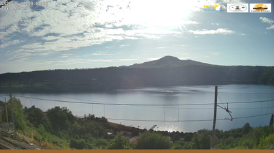 immagine della webcam nei dintorni di Genazzano: webcam Castel Gandolfo