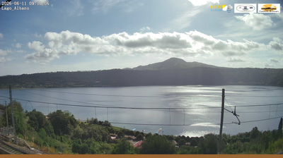 immagine della webcam nei dintorni di Castel di Leva: webcam Castel Gandolfo
