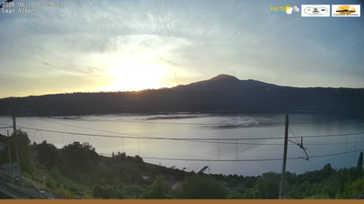 immagine della webcam nei dintorni di Roma Tor di Quinto: webcam Castel Gandolfo