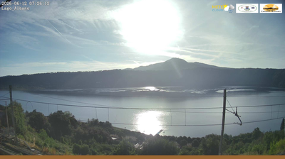 immagine della webcam nei dintorni di Roma Campo Marzio: webcam Castel Gandolfo