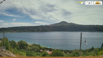 immagine della webcam nei dintorni di Pomezia: webcam Castel Gandolfo
