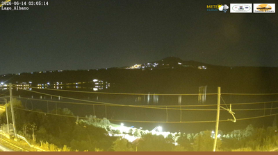 immagine della webcam nei dintorni di Rocca di Papa: webcam Castel Gandolfo