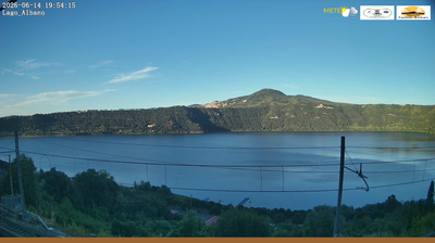 immagine della webcam nei dintorni di Rocca di Papa: webcam Castel Gandolfo