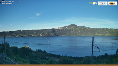 immagine della webcam nei dintorni di Capranica Prenestina: webcam Castel Gandolfo