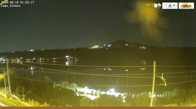 immagine della webcam nei dintorni di Capranica Prenestina: webcam Castel Gandolfo
