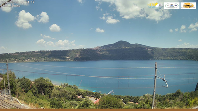 immagine della webcam nei dintorni di Mezzocammino: webcam Castel Gandolfo