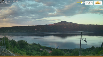 immagine della webcam nei dintorni di Roma Sud: webcam Castel Gandolfo