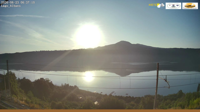 immagine della webcam nei dintorni di Palestrina: webcam Castel Gandolfo