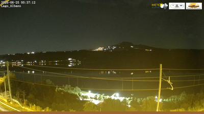 immagine della webcam nei dintorni di Capranica Prenestina: webcam Castel Gandolfo