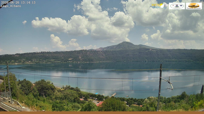 immagine della webcam nei dintorni di Capranica Prenestina: webcam Castel Gandolfo