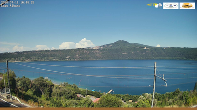 immagine della webcam nei dintorni di Roma EUR: webcam Castel Gandolfo
