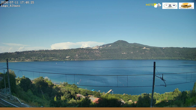 immagine della webcam nei dintorni di Roma EUR: webcam Castel Gandolfo