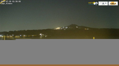 immagine della webcam nei dintorni di Pomezia: webcam Castel Gandolfo