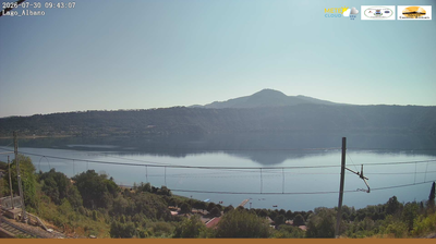 immagine della webcam nei dintorni di Trigoria: webcam Castel Gandolfo