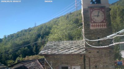 immagine della webcam nei dintorni di Cuorgnè: webcam Ingria