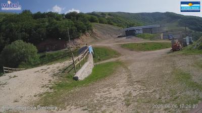immagine della webcam nei dintorni di Lucoli: webcam Campo Felice