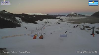 immagine della webcam nei dintorni di Sante Marie: webcam Campo Felice