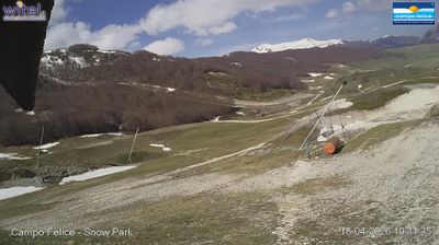 immagine della webcam nei dintorni di Sante Marie: webcam Campo Felice