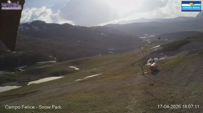 immagine della webcam nei dintorni di Sante Marie: webcam Campo Felice