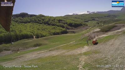 immagine della webcam nei dintorni di Rocca di Cambio: webcam Campo Felice