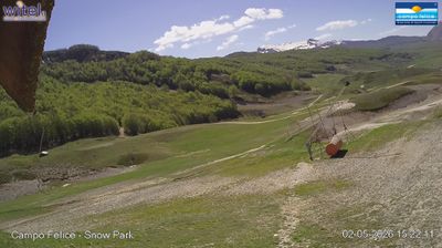 immagine della webcam nei dintorni di Pescorocchiano: webcam Campo Felice