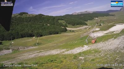 immagine della webcam nei dintorni di Tagliacozzo: webcam Campo Felice