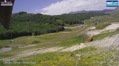 immagine della webcam nei dintorni di Tagliacozzo: webcam Campo Felice