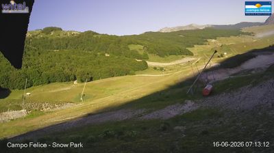 immagine della webcam nei dintorni di Rocca di Cambio: webcam Campo Felice