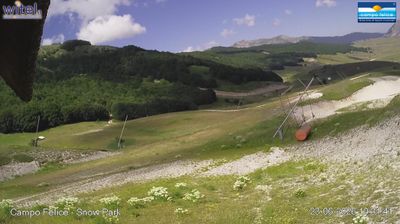 immagine della webcam nei dintorni di Pescorocchiano: webcam Campo Felice