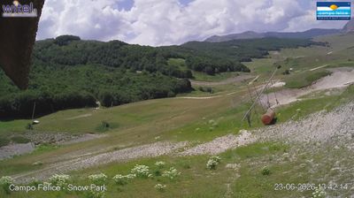 immagine della webcam nei dintorni di Avezzano: webcam Campo Felice