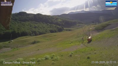 immagine della webcam nei dintorni di Borgorose: webcam Campo Felice