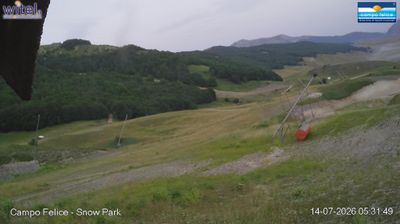 immagine della webcam nei dintorni di Pizzoli: webcam Campo Felice