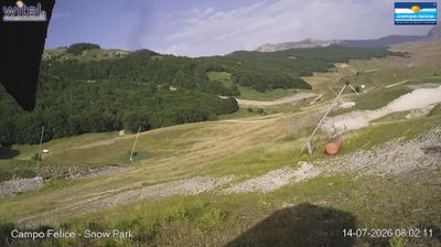 immagine della webcam nei dintorni di Sante Marie: webcam Campo Felice