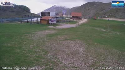 Preview delle webcam di Rocca di Cambio: Campo Felice, pista Gemelli