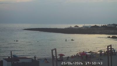 immagine della webcam nei dintorni di Marina di Pulsano: webcam Monte d'Arena