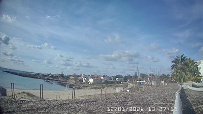immagine della webcam nei dintorni di Marina di Pulsano: webcam Monte d'Arena