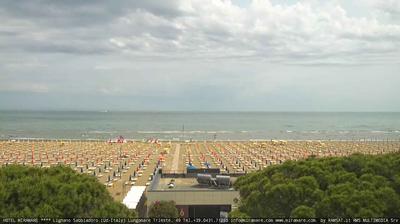 Preview delle webcam di Lignano Sabbiadoro: Hotel Miramare - Parco San Giovanni Bosco - Terrazza a Mare - Bibione Lighthouse