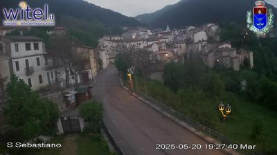 immagine della webcam nei dintorni di San Donato Val di Comino: webcam Bisegna