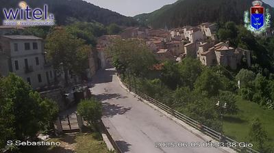 immagine della webcam nei dintorni di Ortona dei Marsi: webcam Bisegna