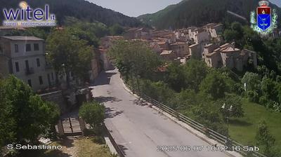 immagine della webcam nei dintorni di Rocca Pia: webcam Bisegna