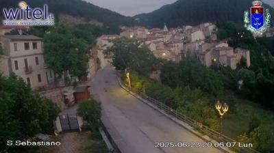 immagine della webcam nei dintorni di Cansano: webcam Bisegna